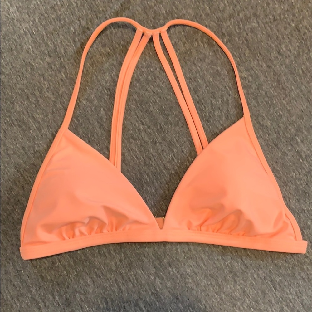 Xhilaration light peach swimsuit TOP